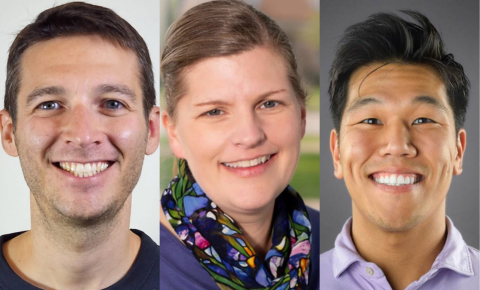 An image of Josh Lerner, Jen Munson, and Joseph Park