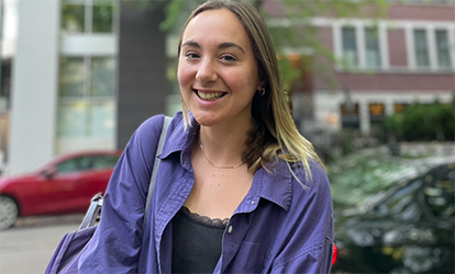 An image of Meredith Oldham smiling for the camera