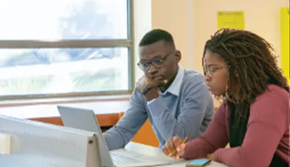 Nichole Pinkard works with Researcher